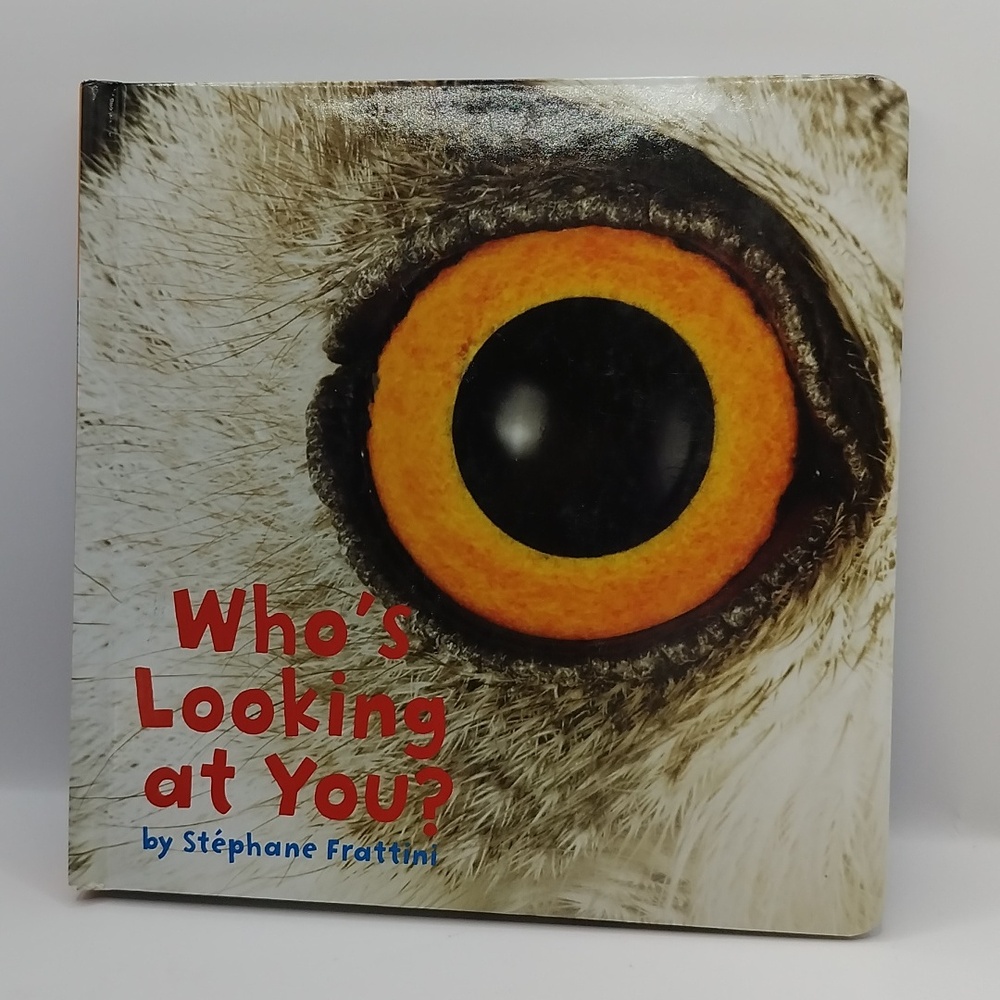 Who's Looking at You? Nature Lift-the-Flap Book Hardcover 2013 RARE
